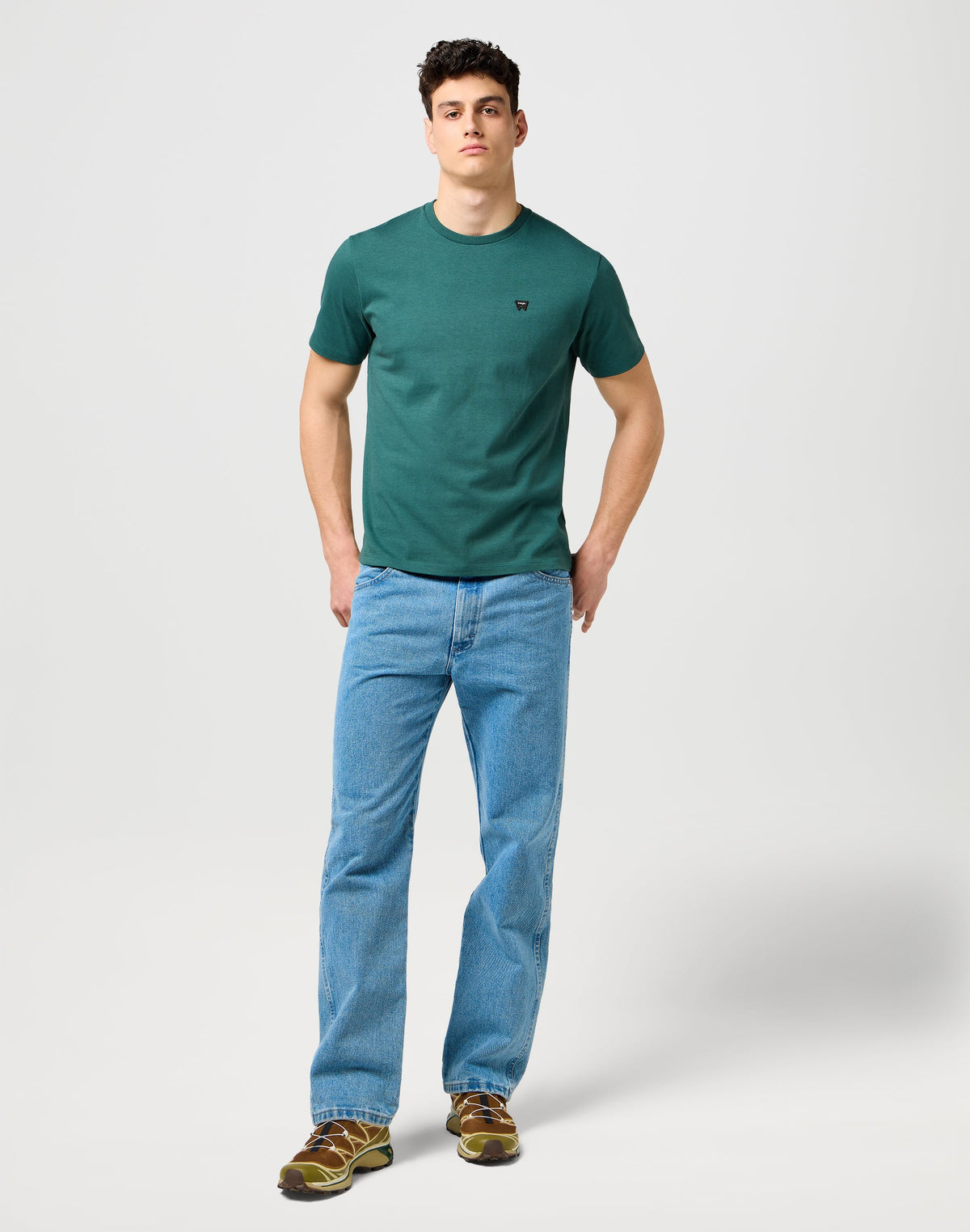 Sign Off Tee in Bistro Green