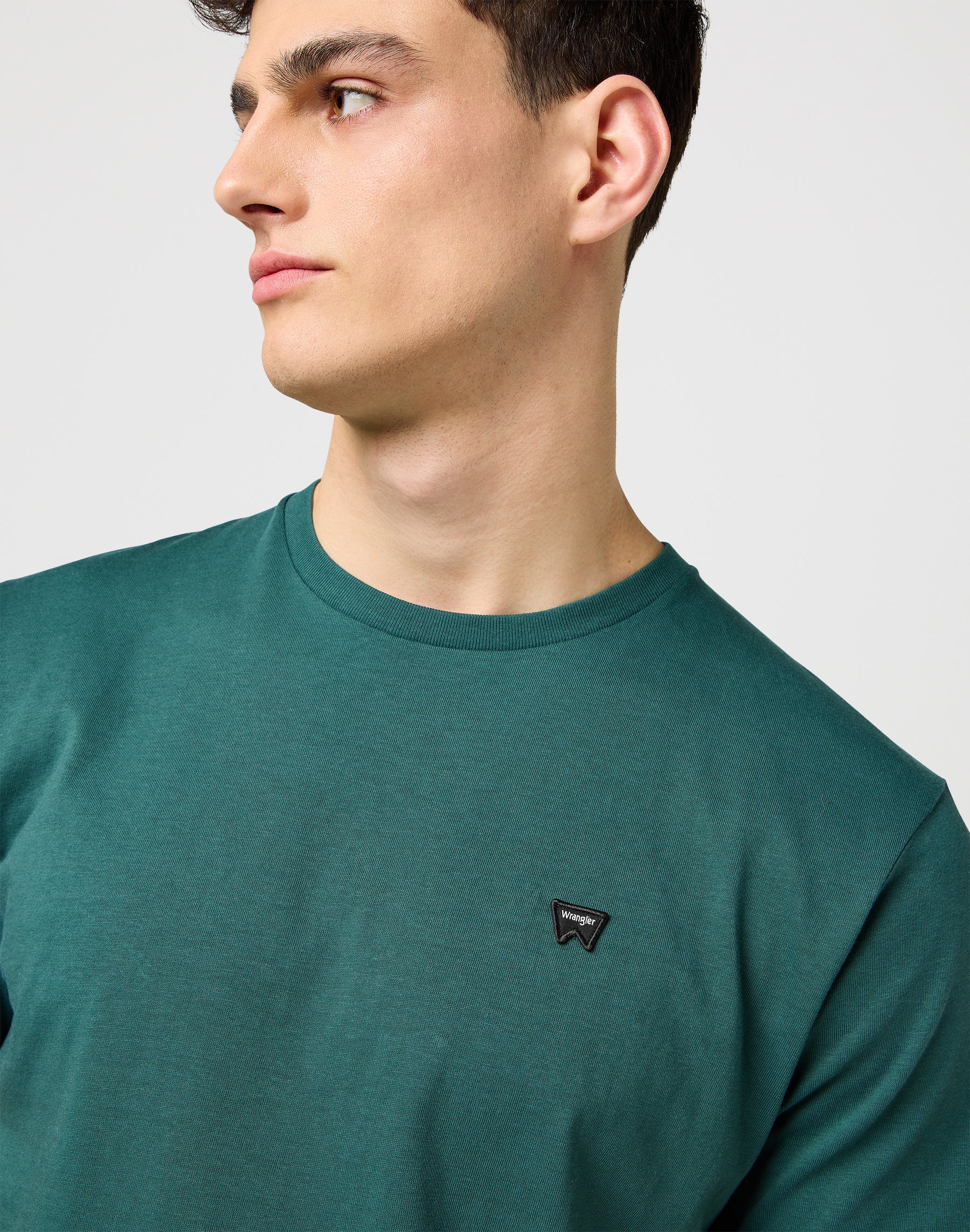Sign Off Tee in Bistro Green
