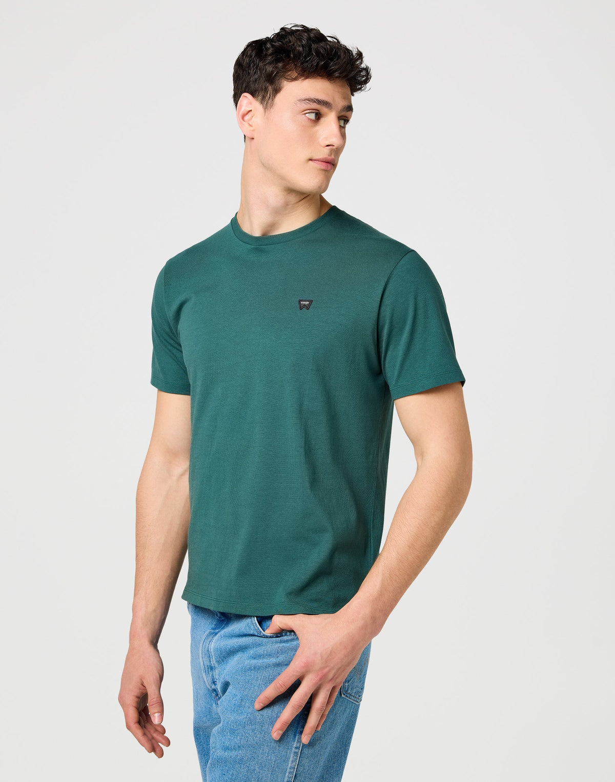Sign Off Tee in Bistro Green