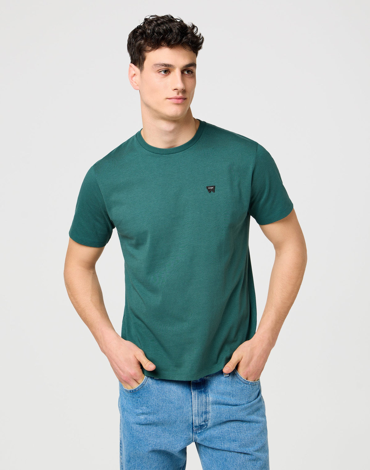 Sign Off Tee in Bistro Green
