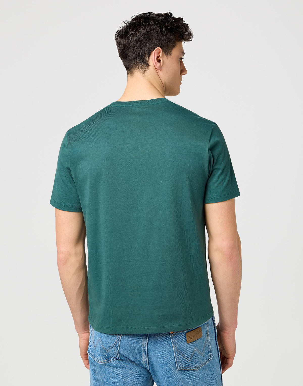 Sign Off Tee in Bistro Green