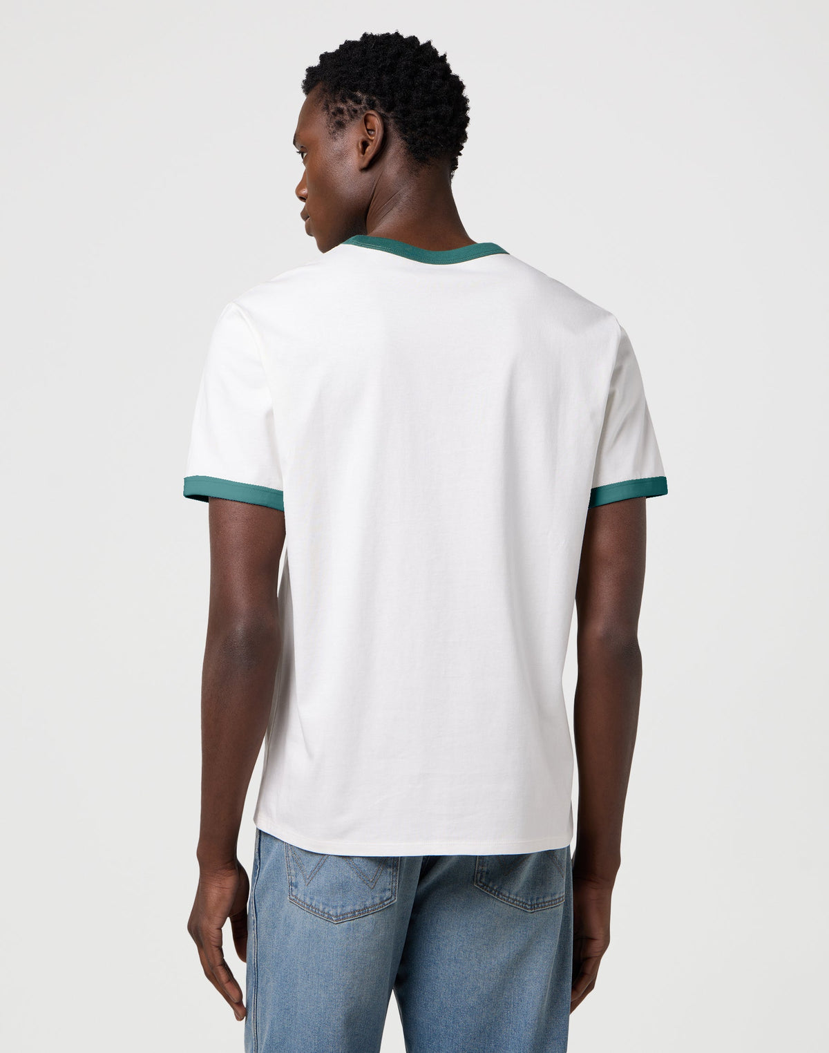 Ringer Tee in Worn White