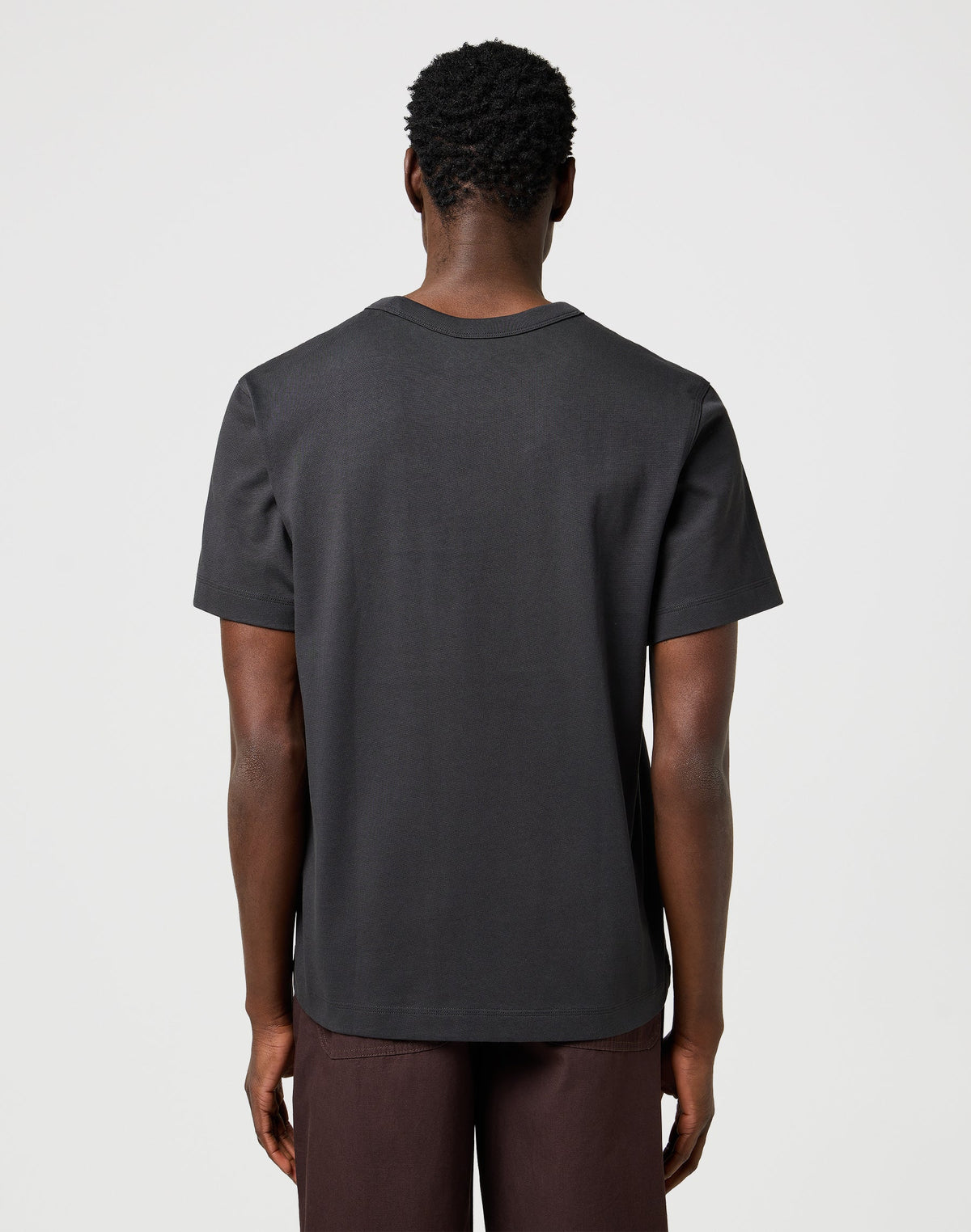 Cj Pocket Tee in Faded Black