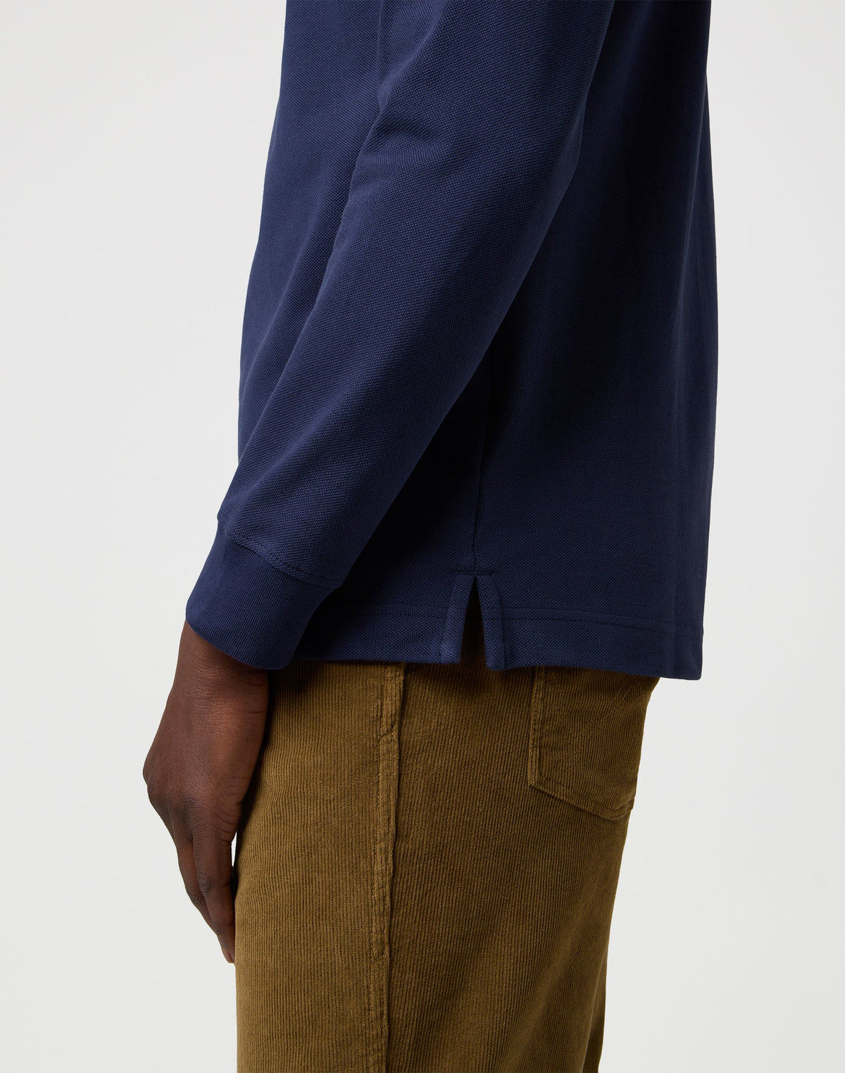 Ls Polo Shirt in Navy
