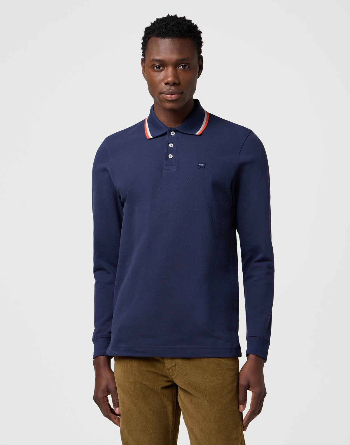 Ls Polo Shirt in Navy