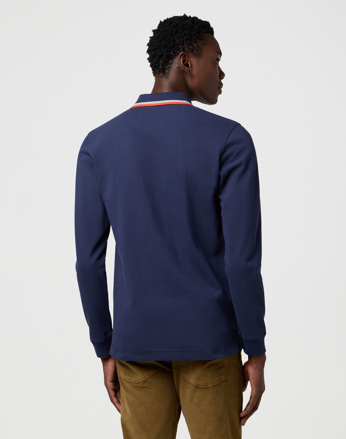 Ls Polo Shirt in Navy