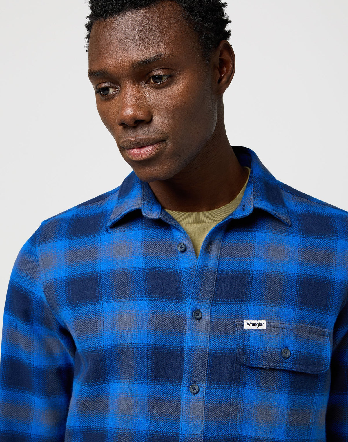 1 Pkt Indigo Shirt in Icy Indigo
