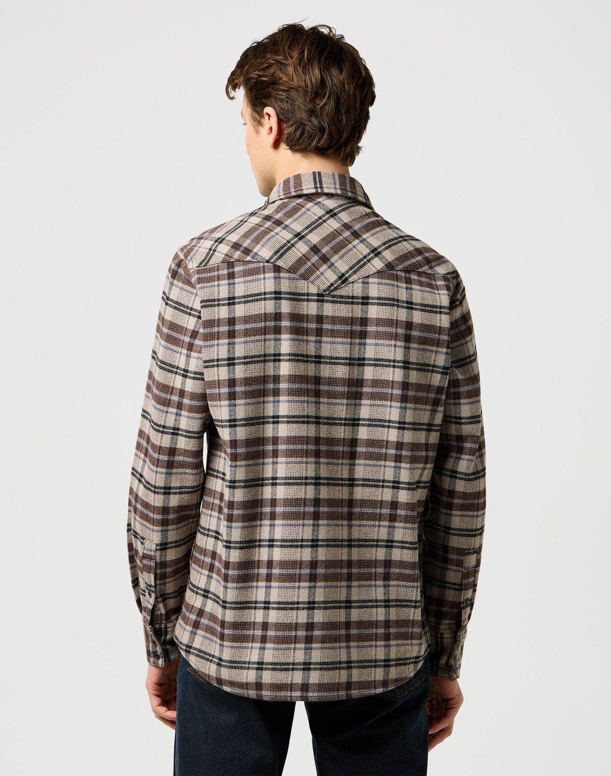 Western Shirt in Rich Black