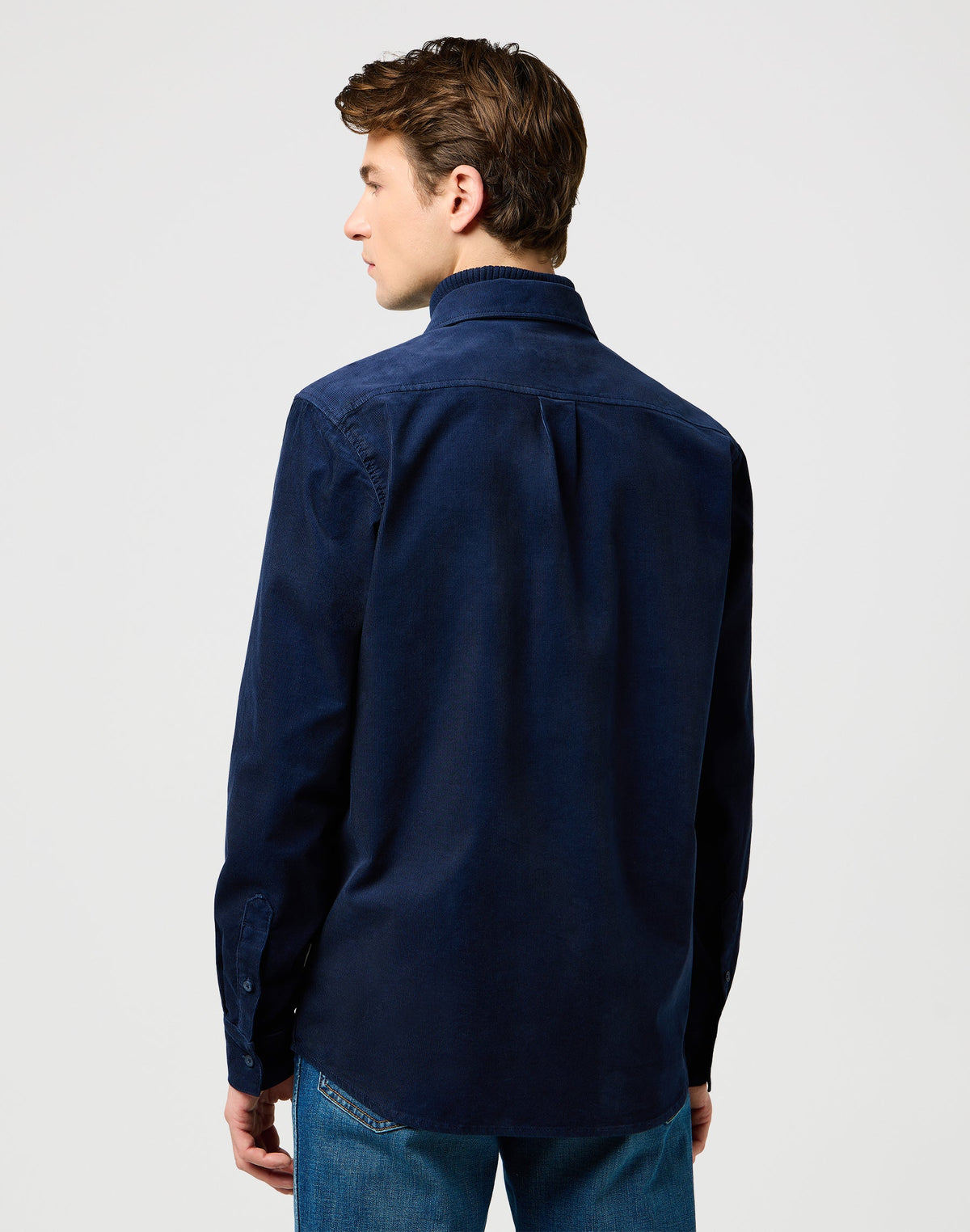 1 Pkt Corduroy Shirt in Navy