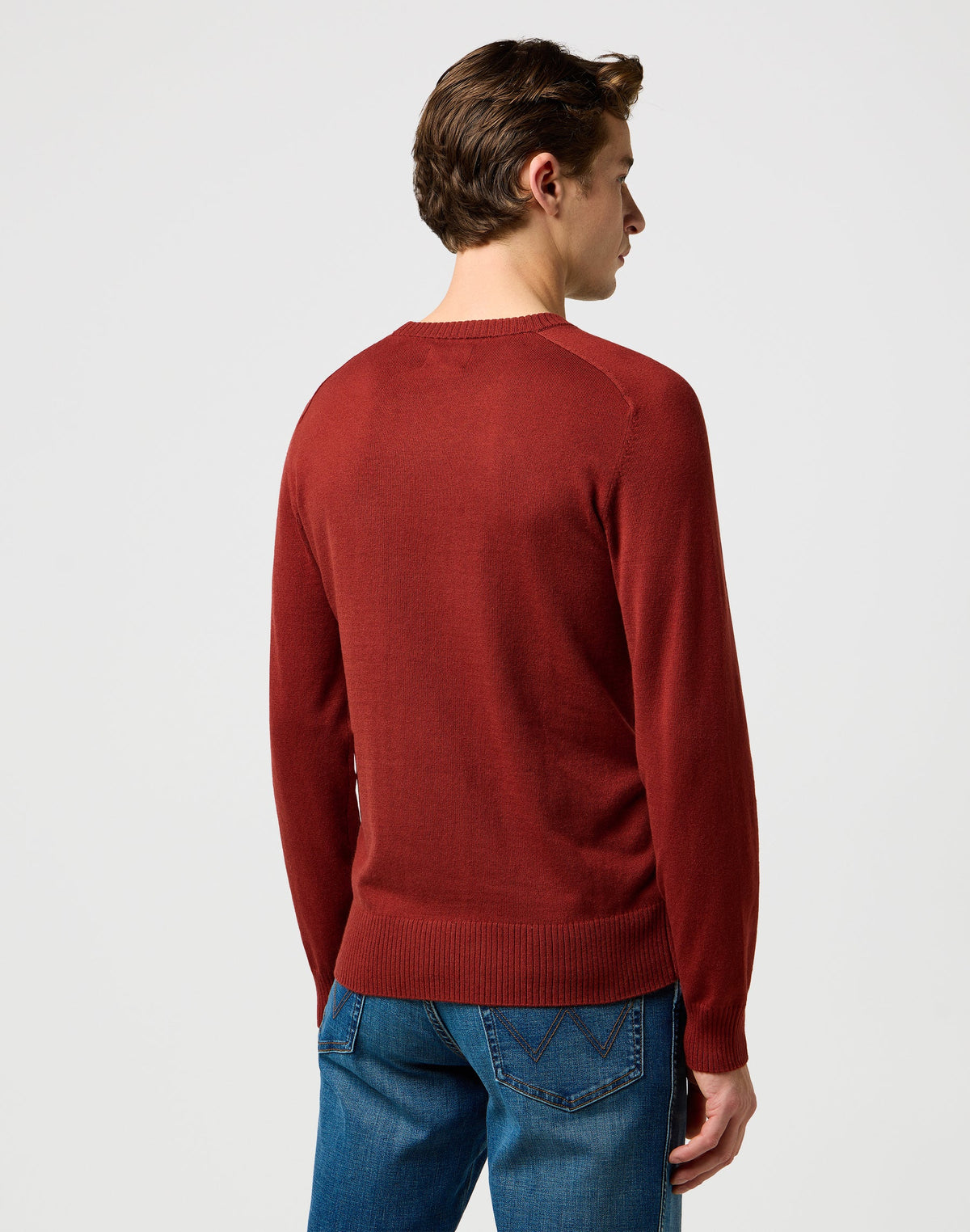 Knit Sweater in Fired Brick