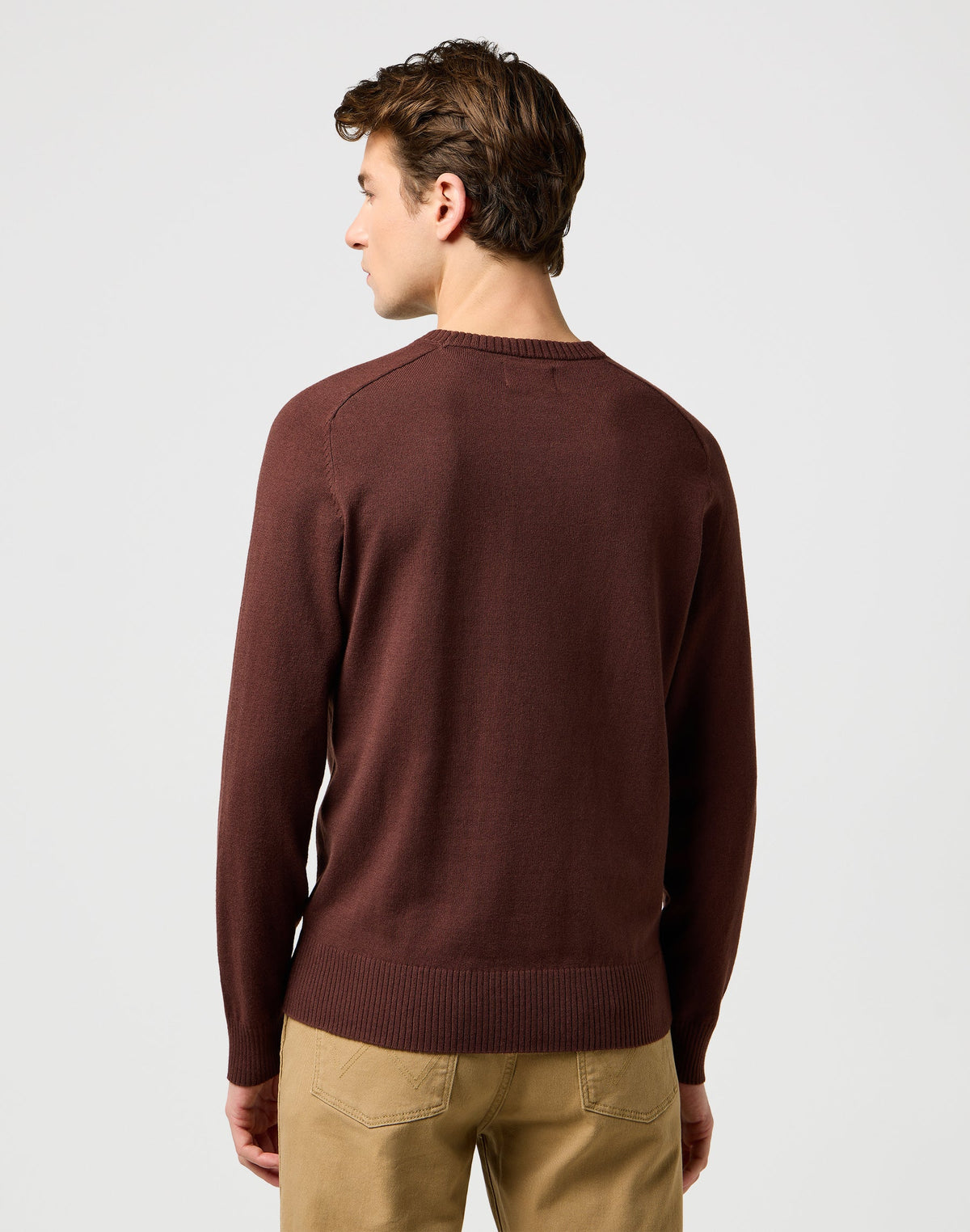 Knit Sweater in Mahogany