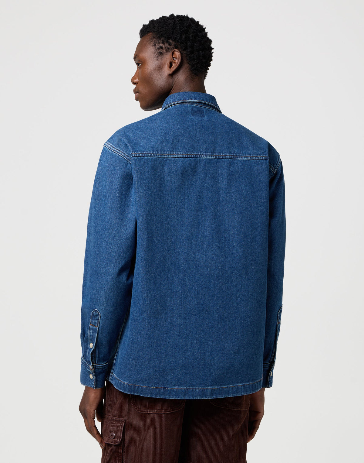 Overshirt in Retro Blue