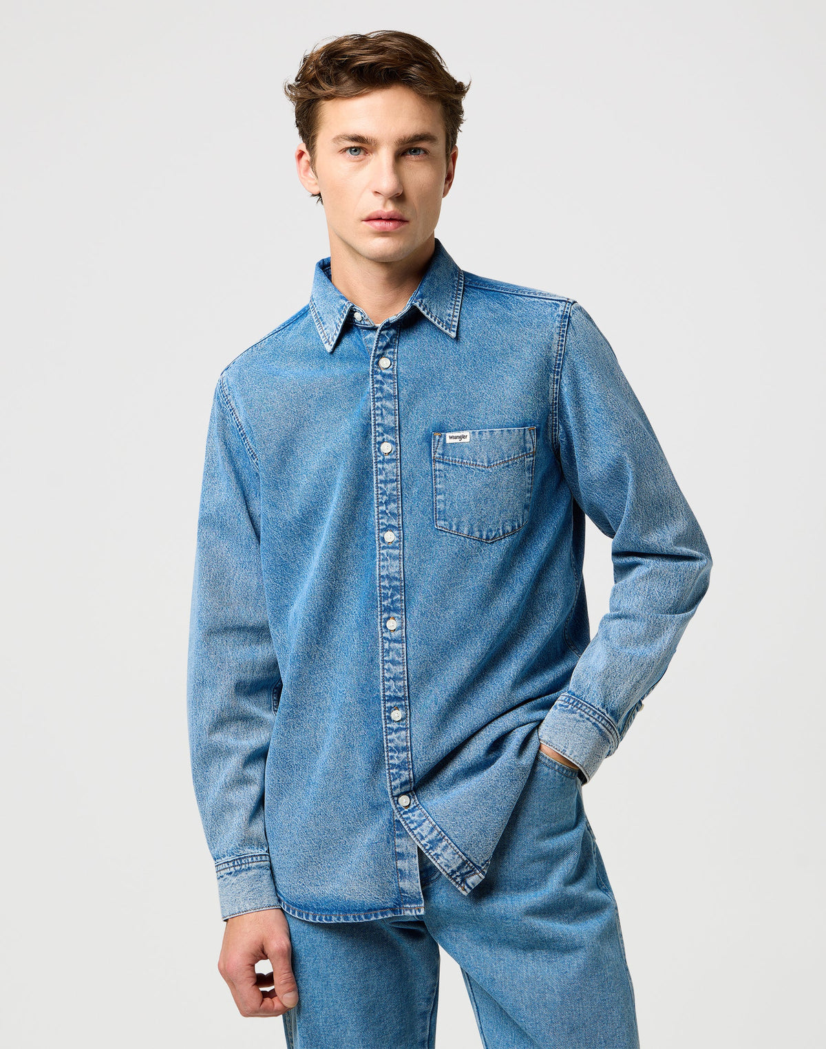 1 Pkt Shirt in Indigo Valley