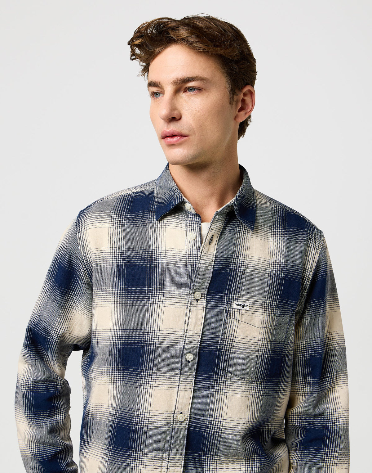 1 Pkt Indigo Shirt in Dusty Blue