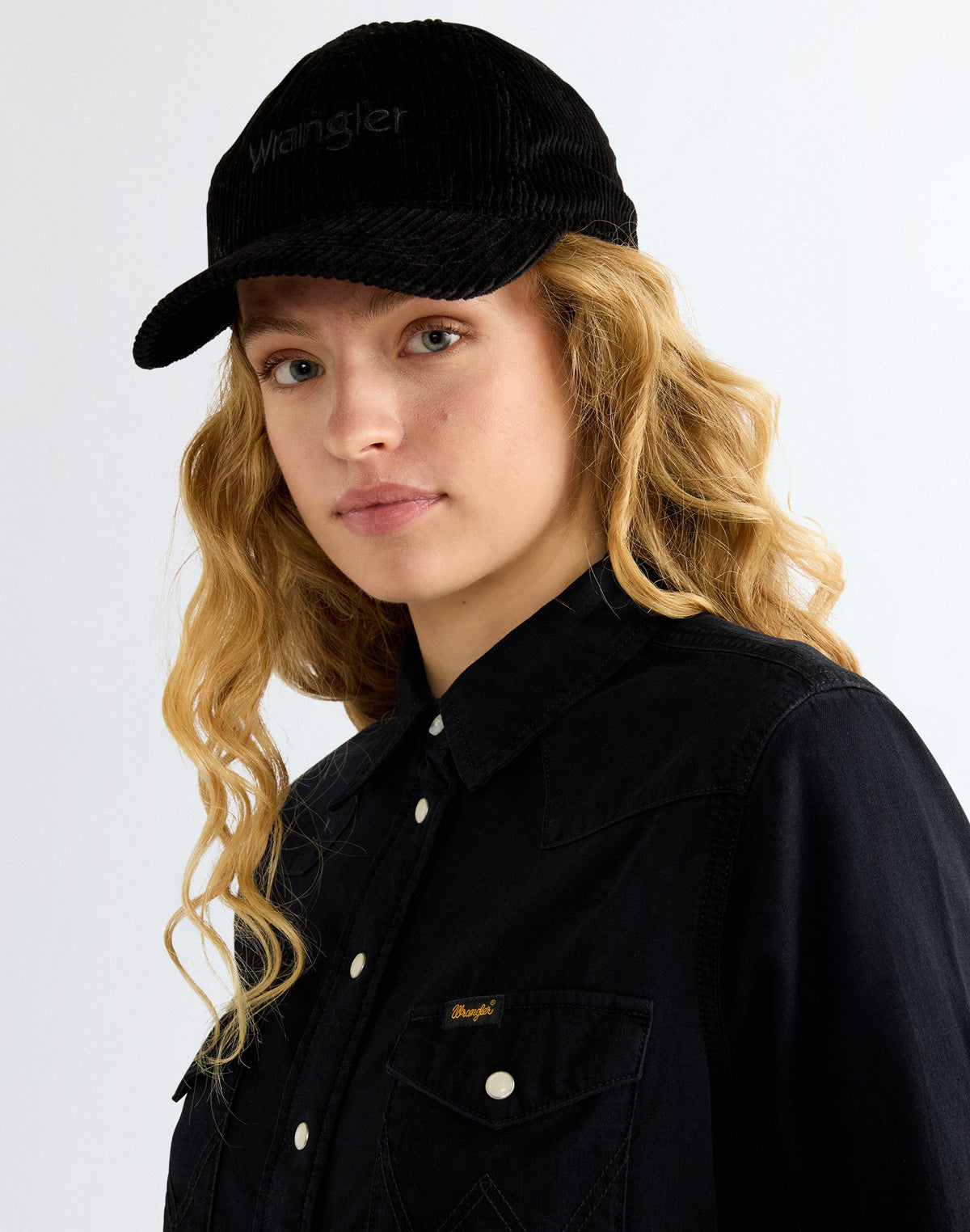 Cap Corduroy in Black