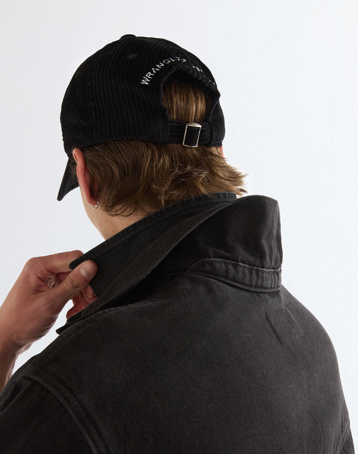 Cap Corduroy in Black
