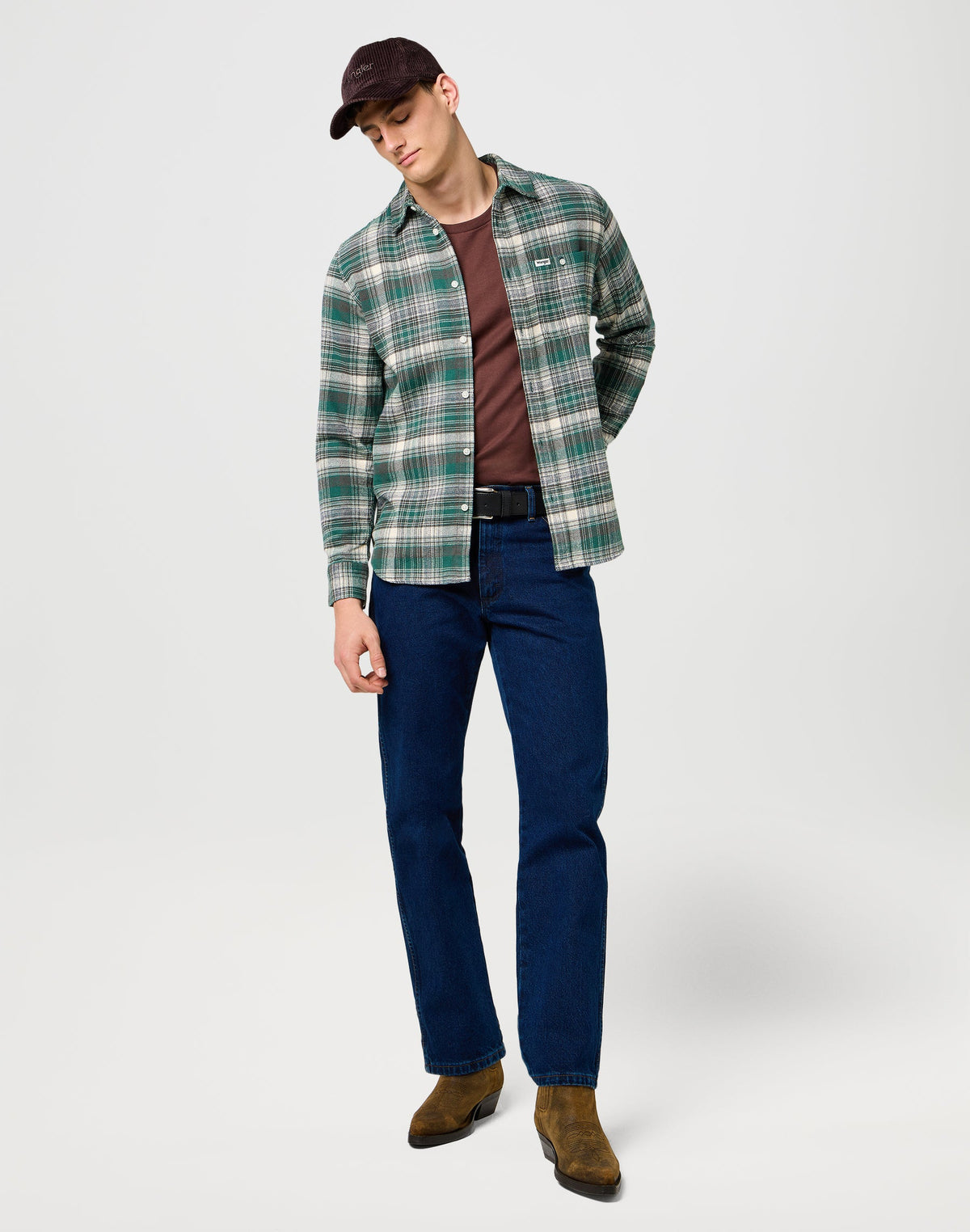 Corduroy Cap in Mole