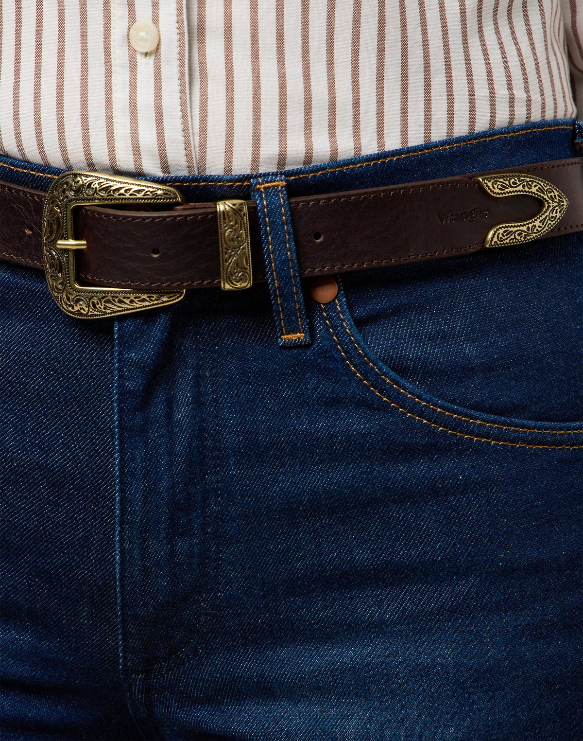 Western Belt in Brown
