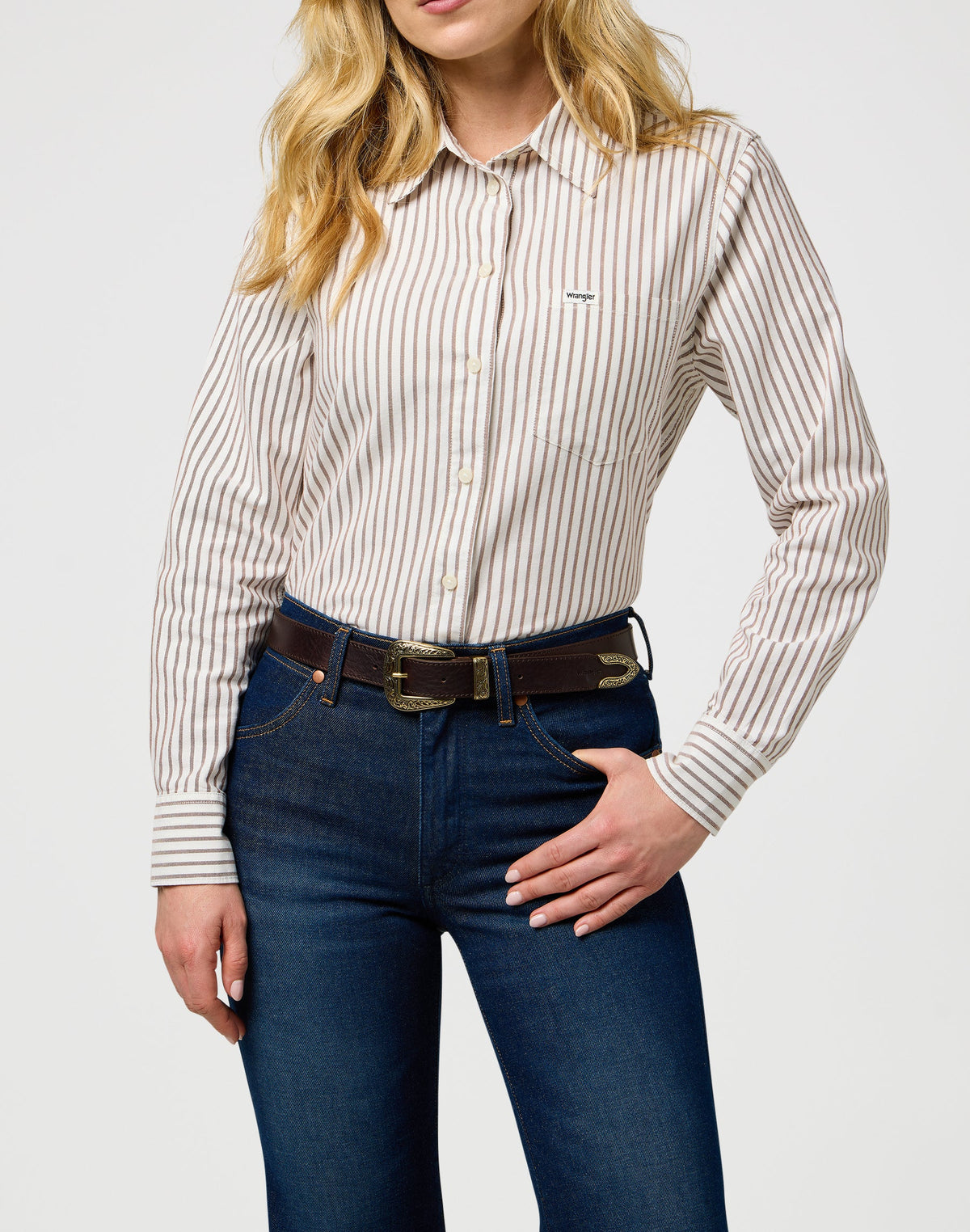 Western Belt in Brown