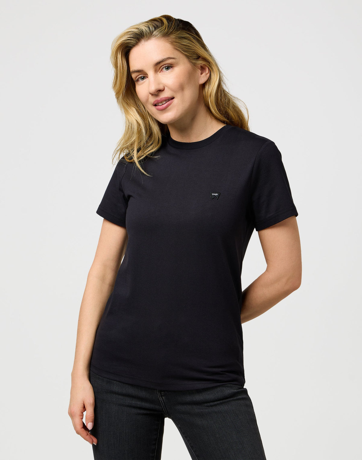 Sign Off Tee in Black