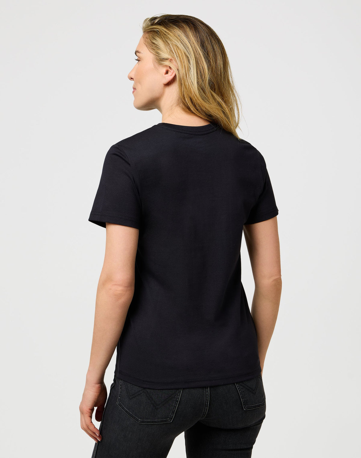 Sign Off Tee in Black