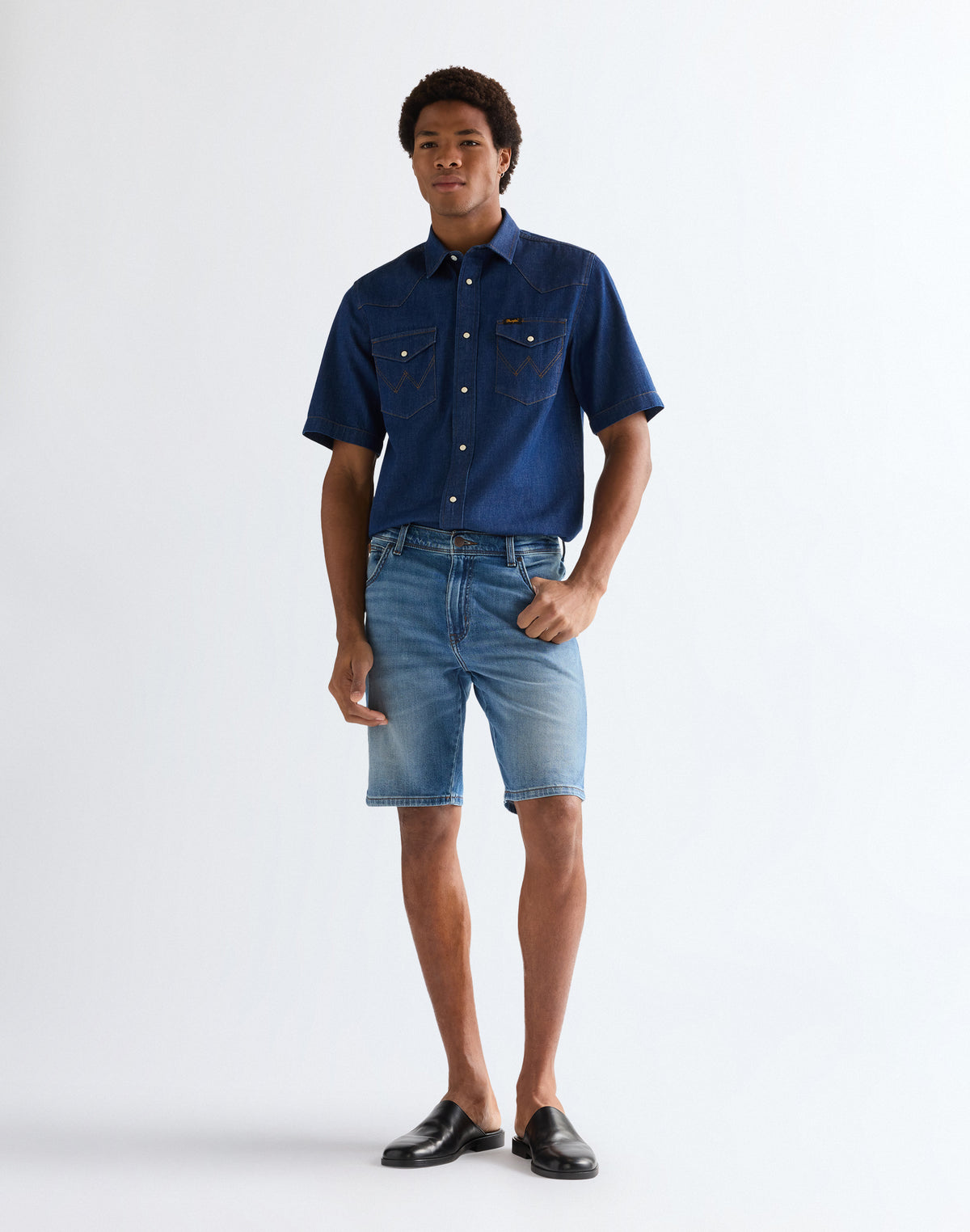 Texas Shorts in Harbor Blue