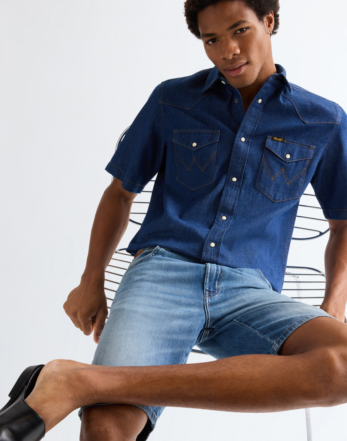 Texas Shorts in Harbor Blue