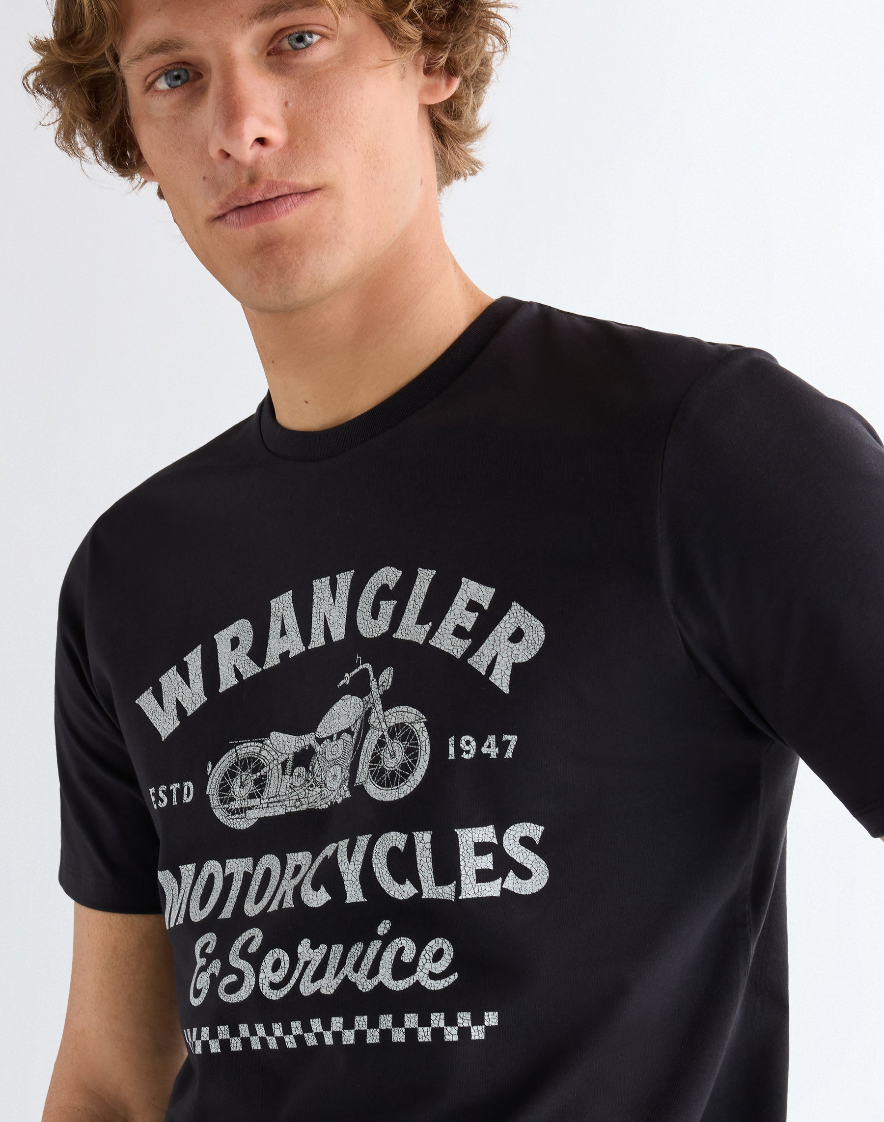 Americana Tee in Black