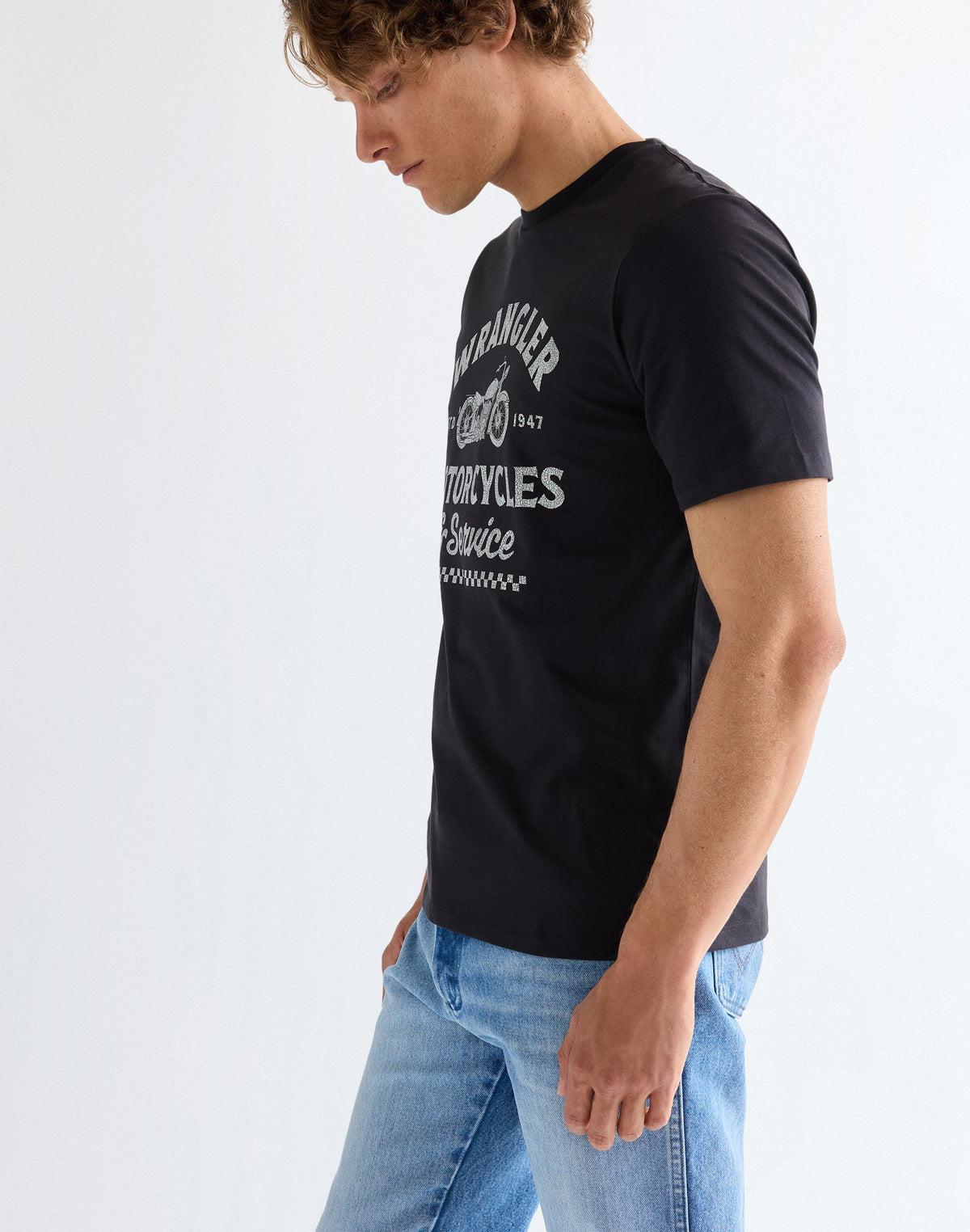 Americana Tee in Black