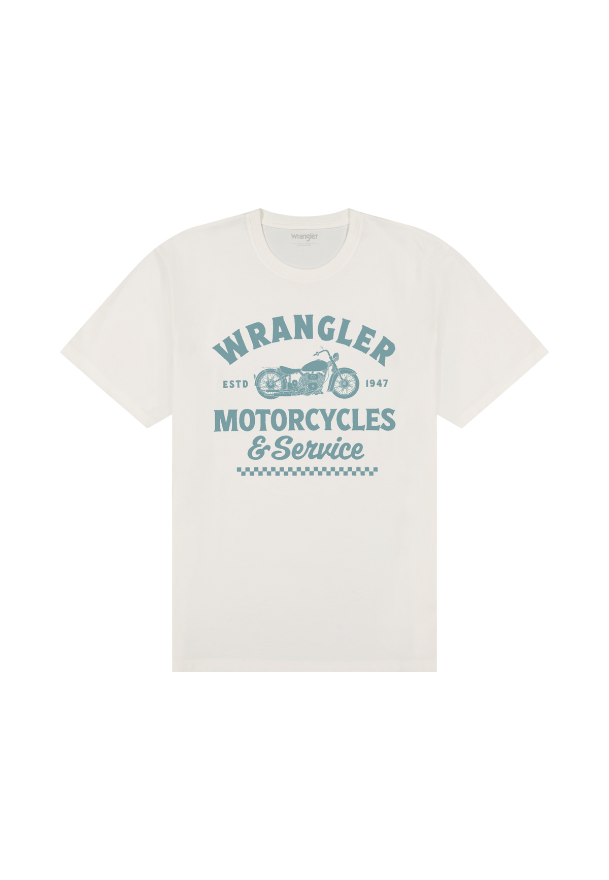 Americana Tee in Worn White