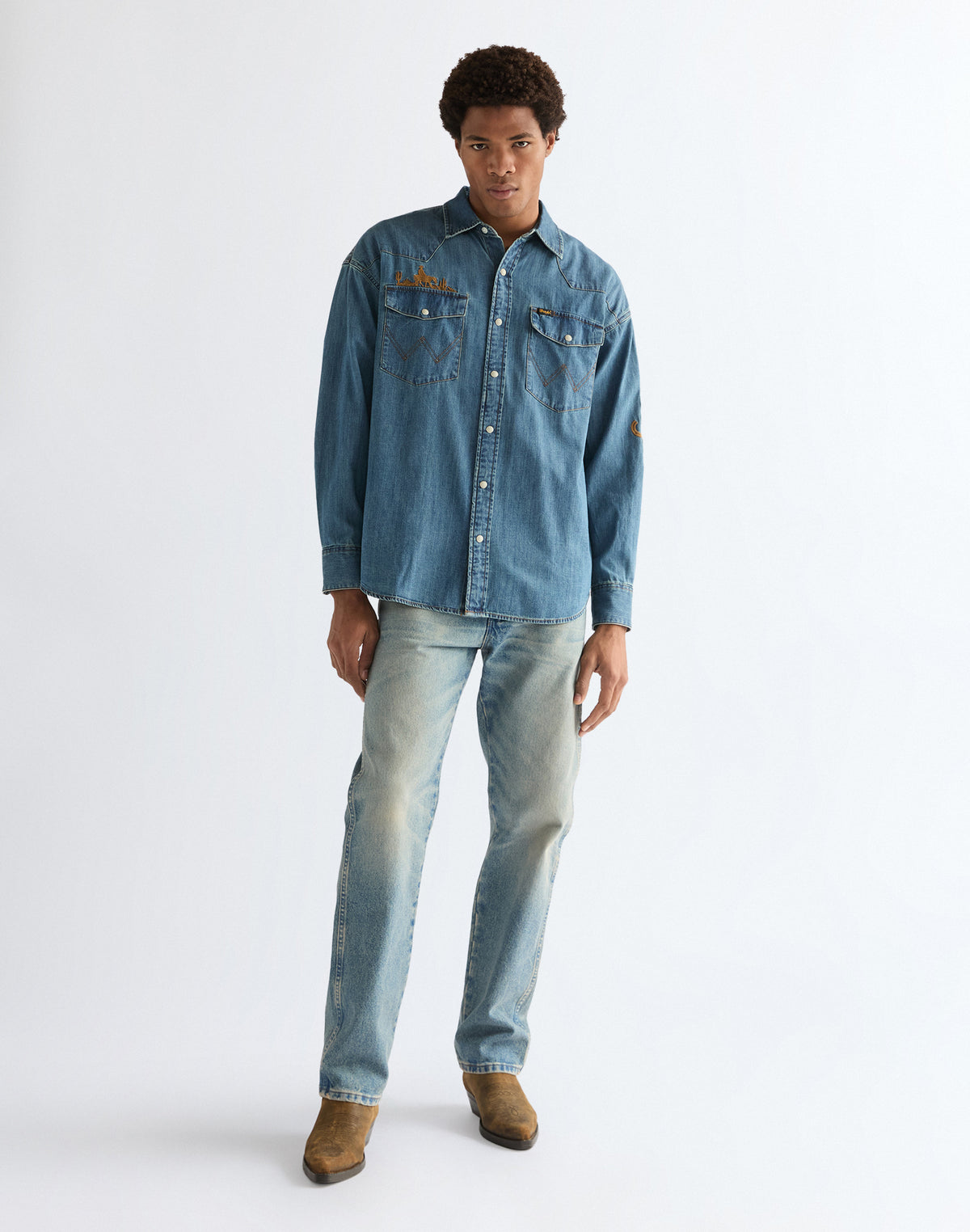 Western Shirt in Trail Blazer