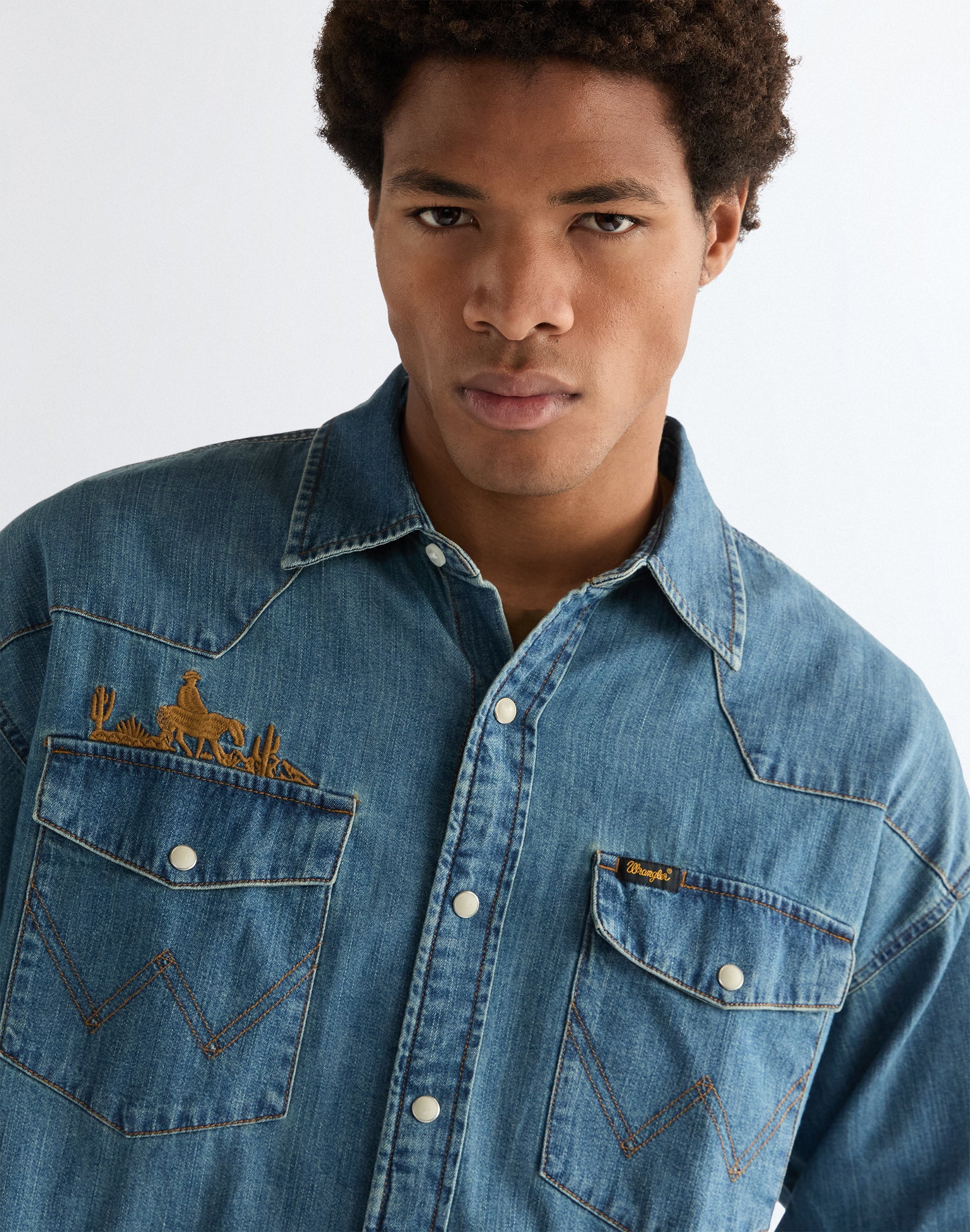 Western Shirt in Trail Blazer
