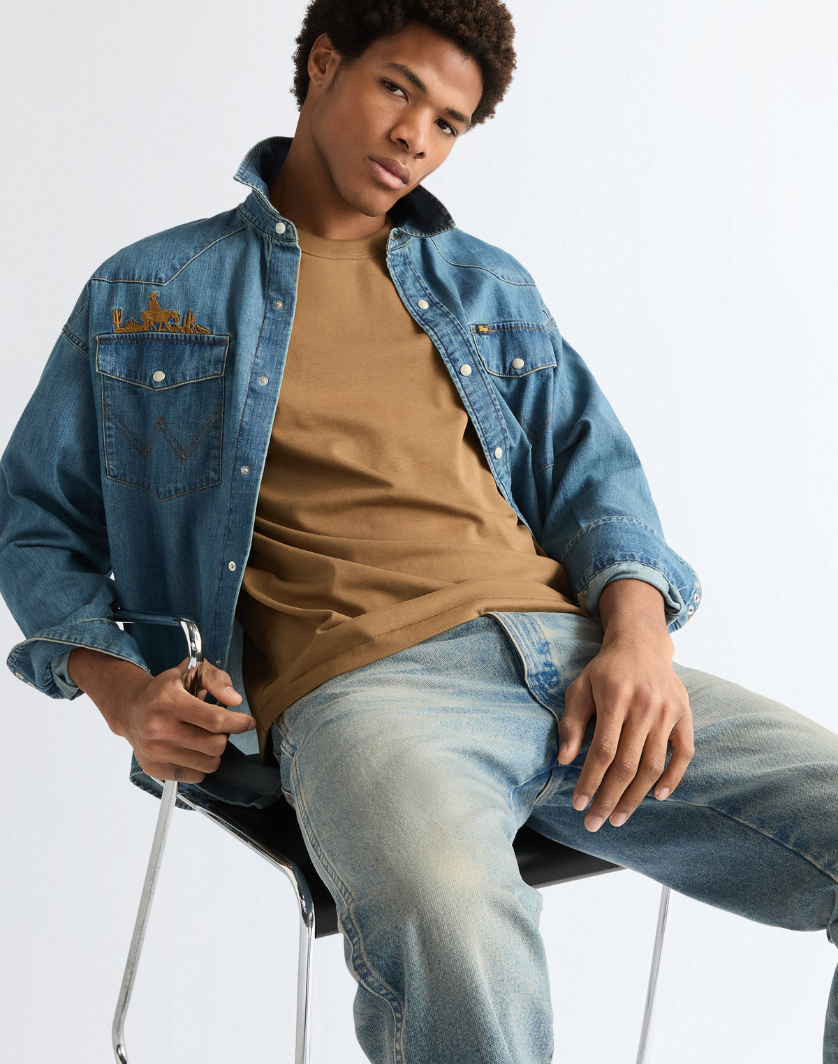 Western Shirt in Trail Blazer