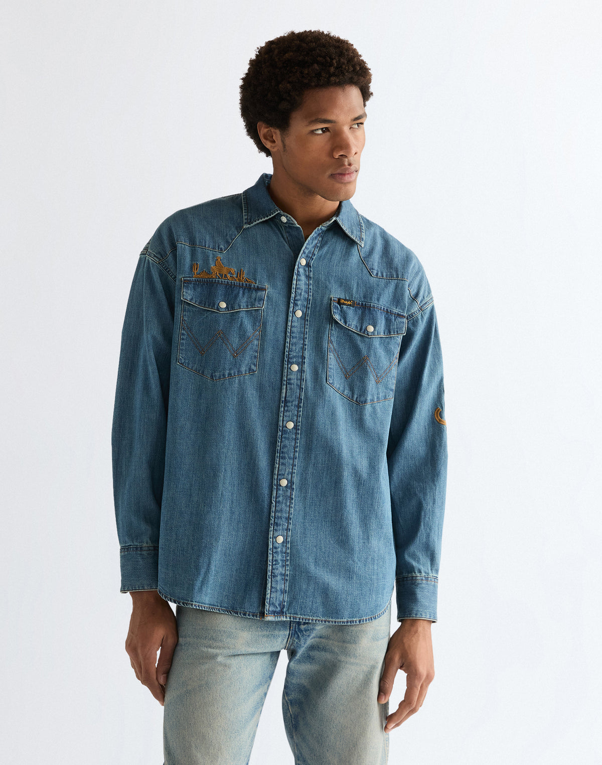 Western Shirt in Trail Blazer