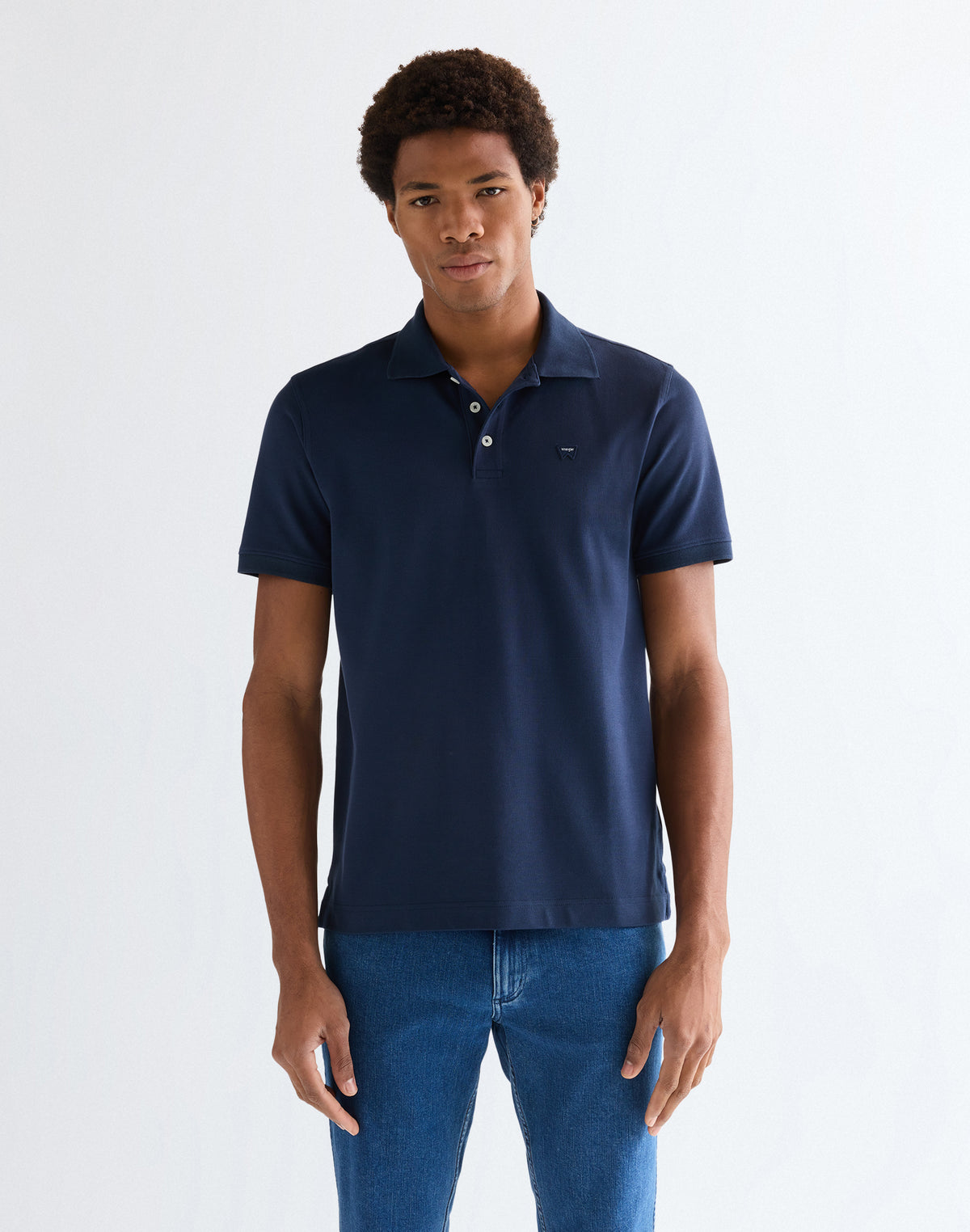 Polo Shirt in Navy