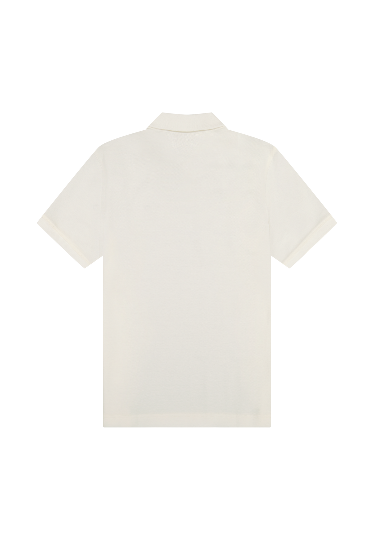 Polo Shirt in Worn White
