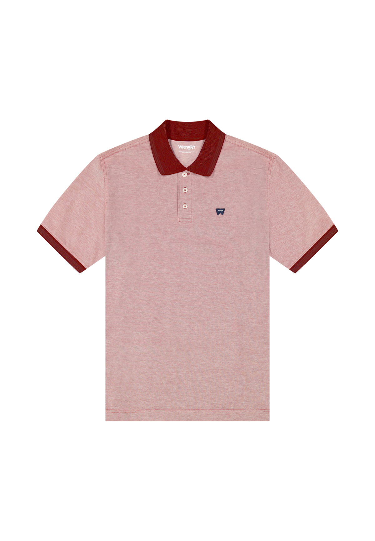 Refined Polo Shirt in Ruby Wine