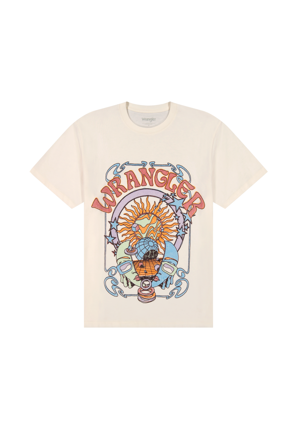 Girlfriend Tee in Worn White