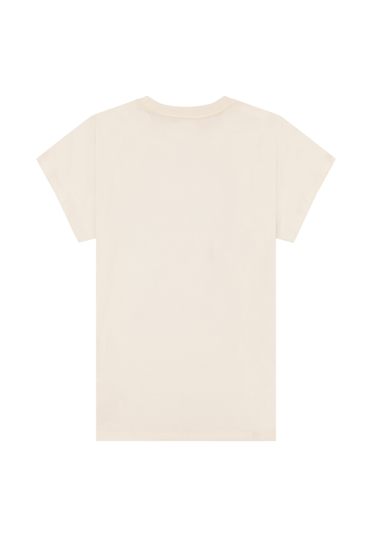 Shrunken Band Tee in Worn White