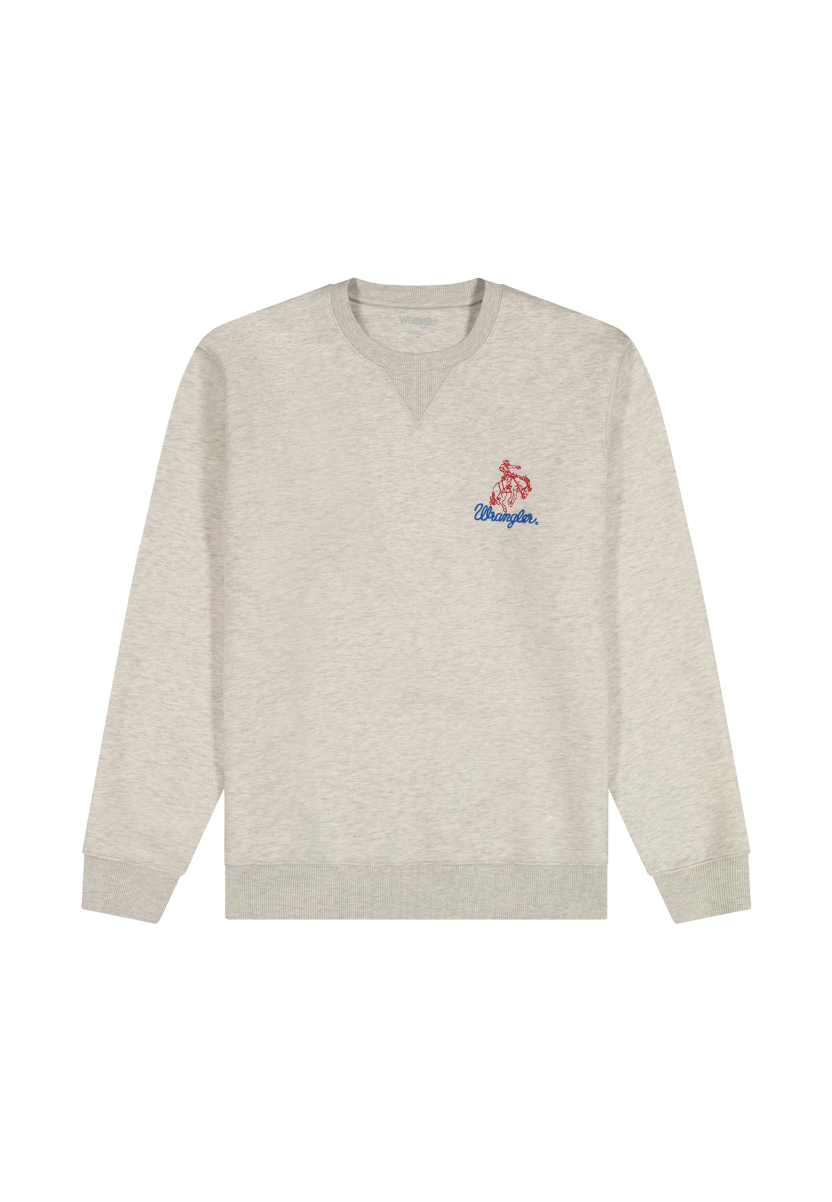 Embroidery Crew in Oat Mel