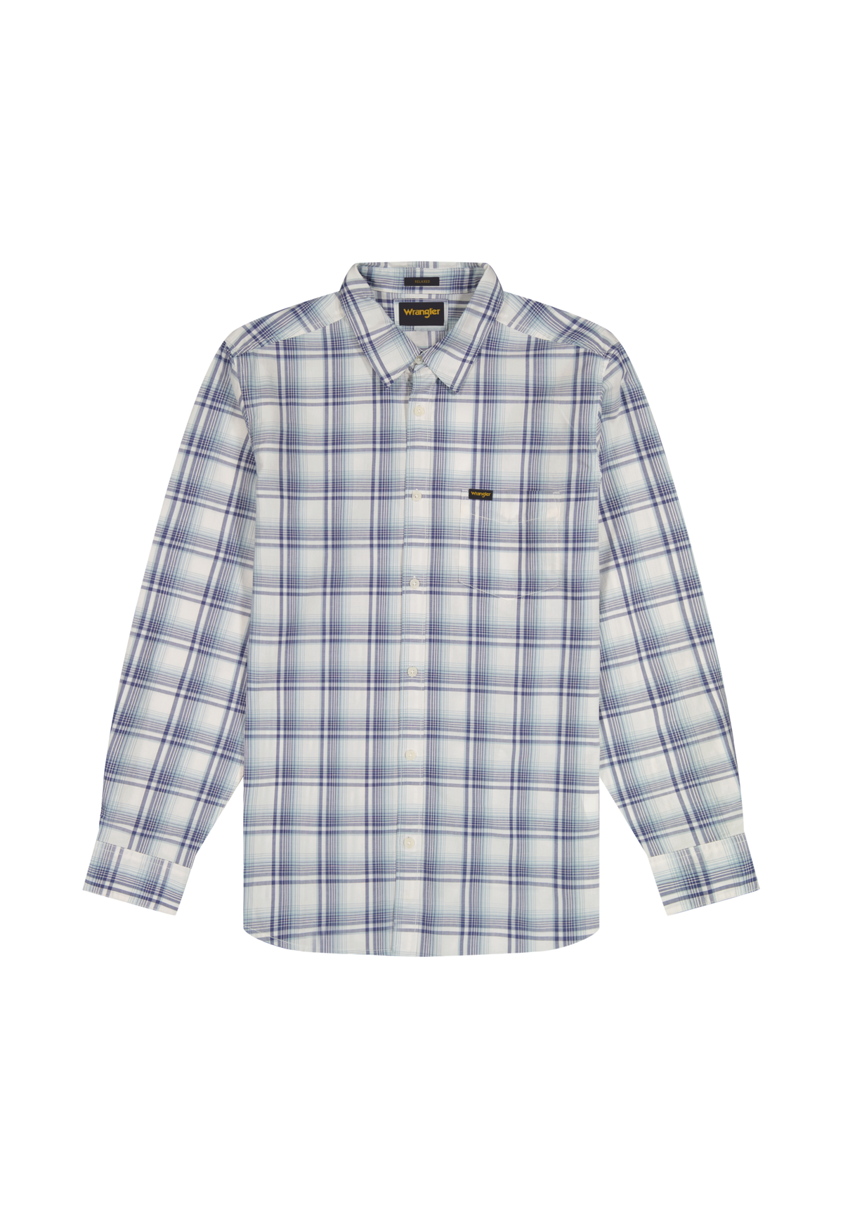 1 Pocket Shirt in Blue White