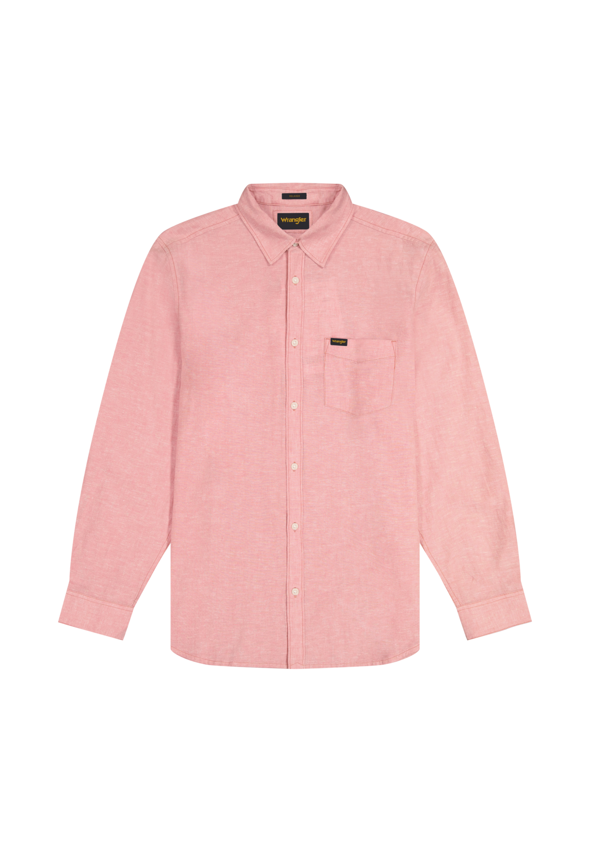 1 Pocket Shirt in Dusty Rose