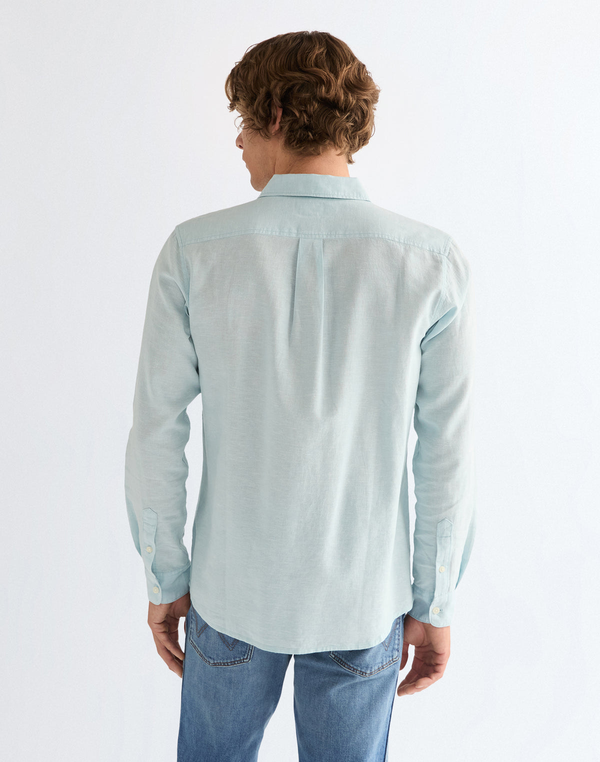1 Pocket Shirt in Forget Me Not