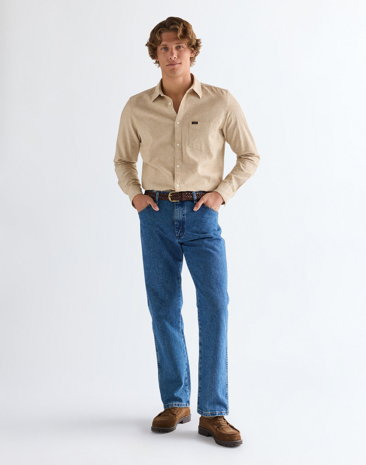 1 Pocket Shirt in Kelp
