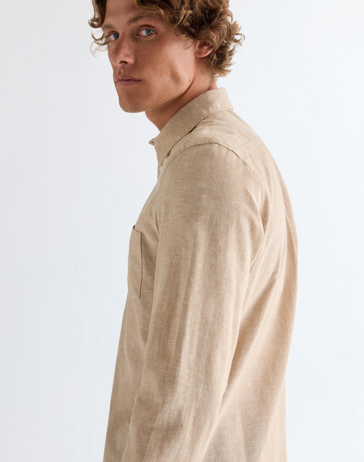 1 Pocket Shirt in Kelp