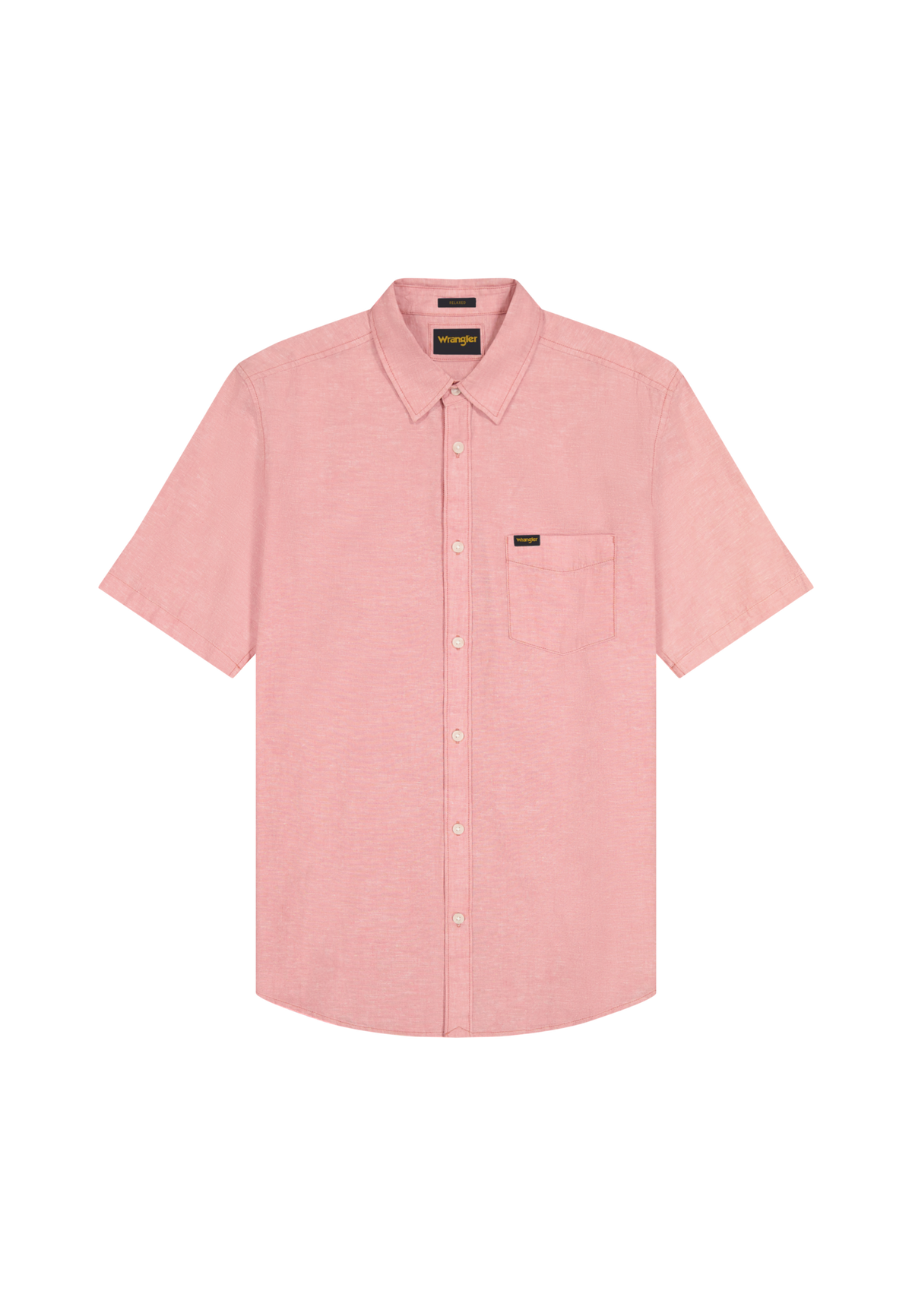 Shortsleeve 1 Pocket Shirt in Dusty Rose