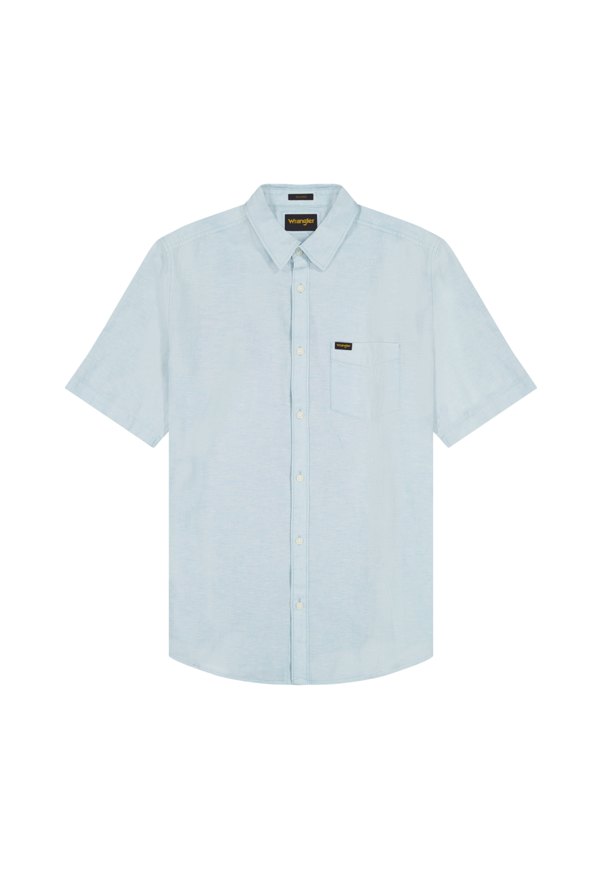 Shortsleeve 1 Pocket Shirt in Forget Me Not