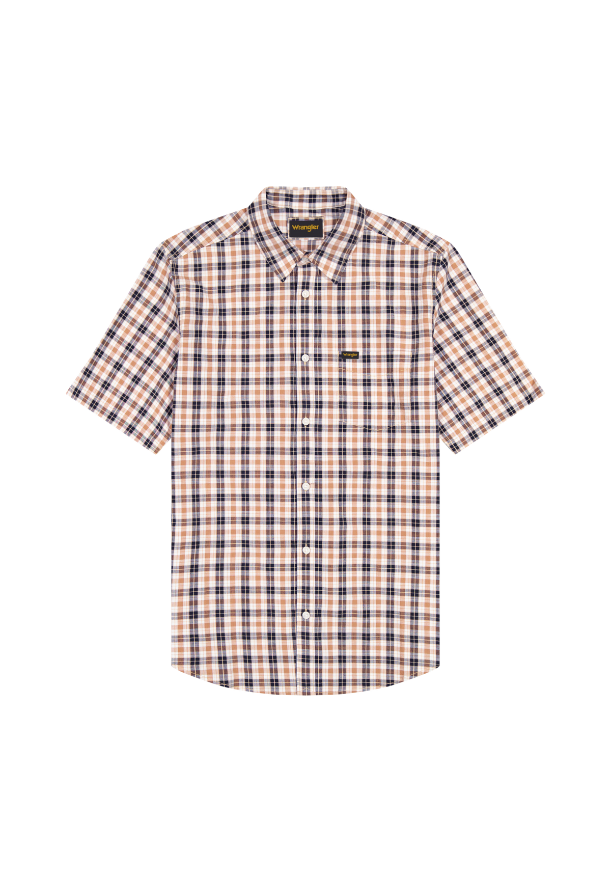 Shortsleeve 1 Pocket Shirt in Golden Wheat