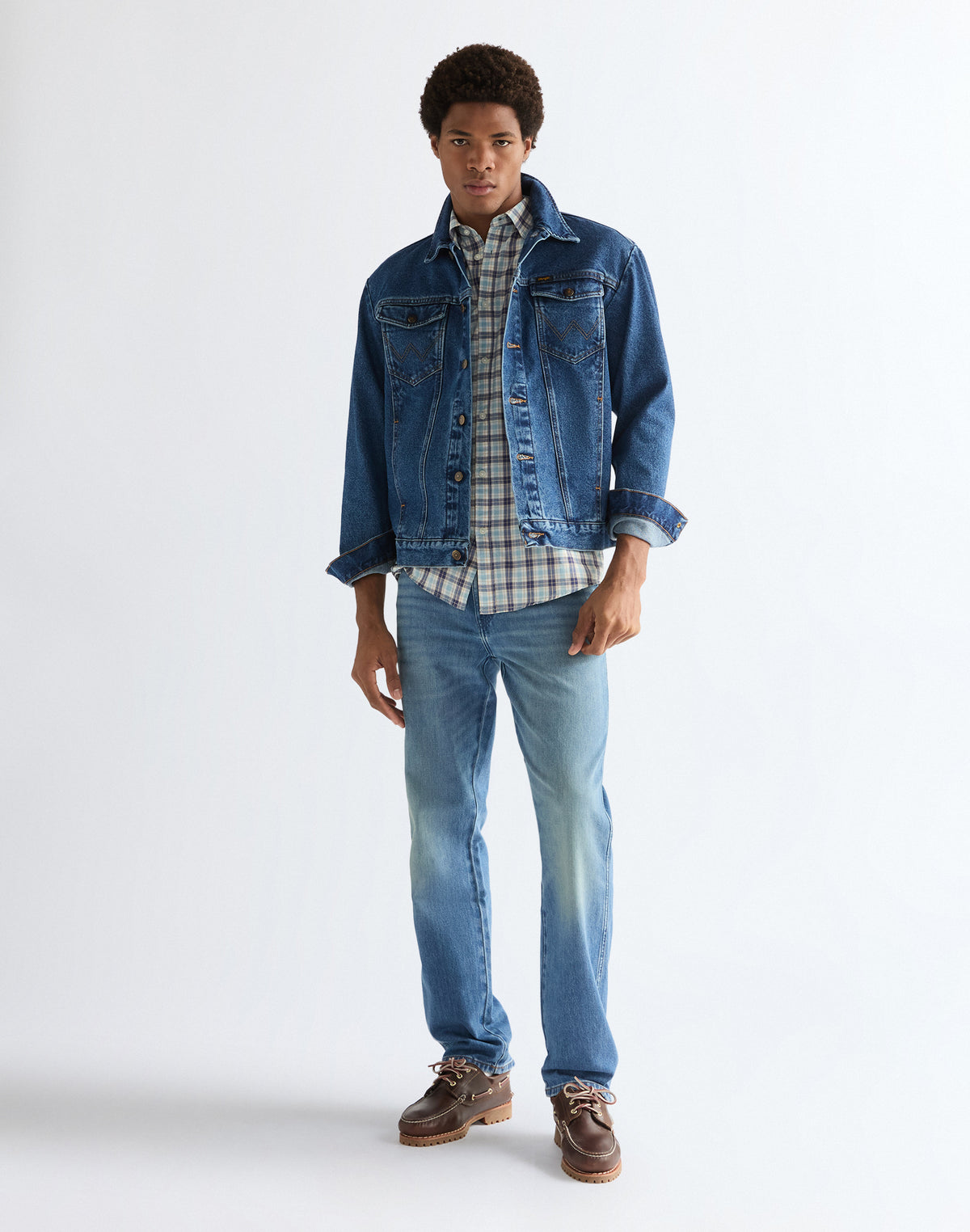 Shortsleeve 1 Pocket Shirt in Forget Me Not
