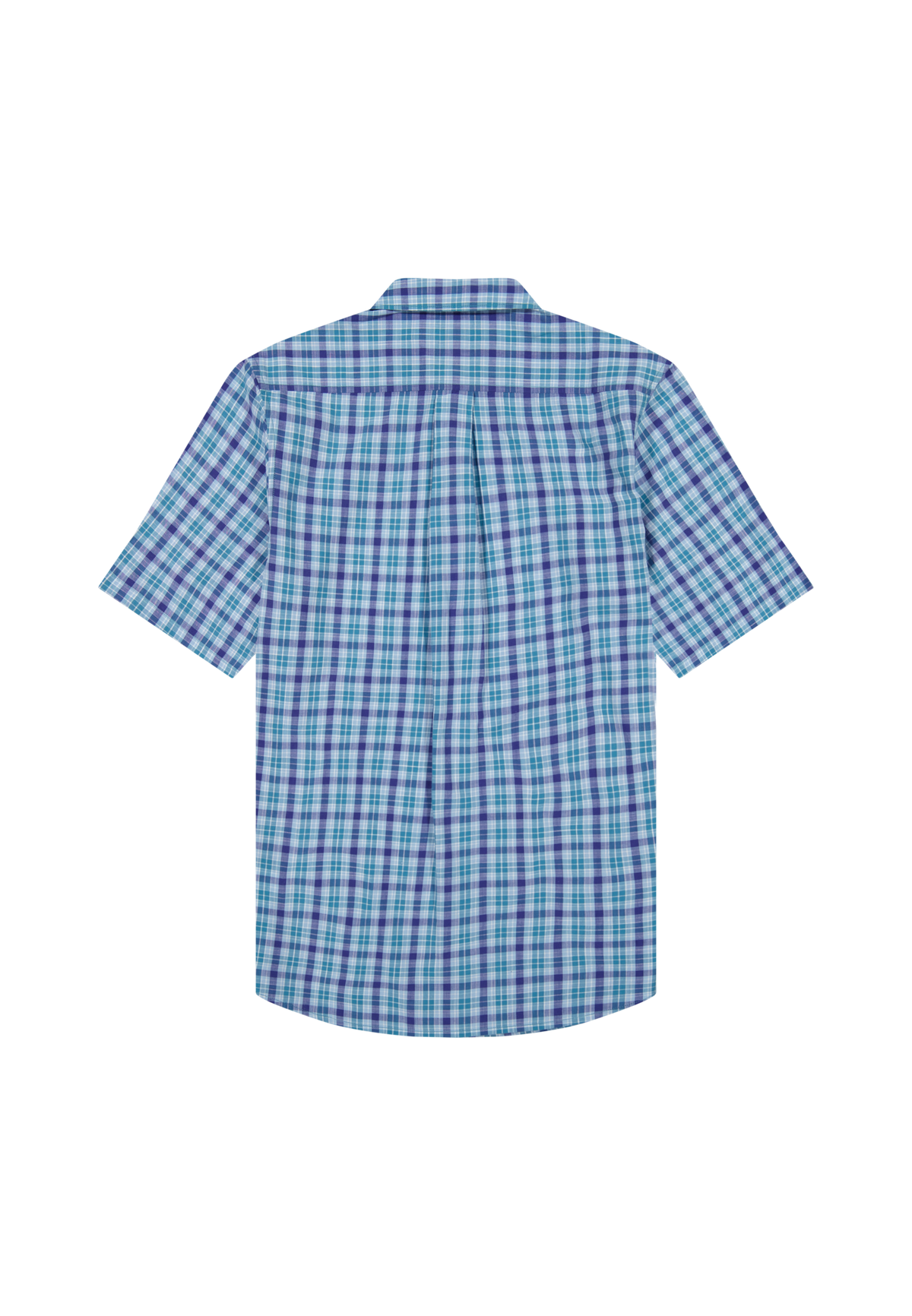 Ss 1 Pkt Shirt in Teal Blue